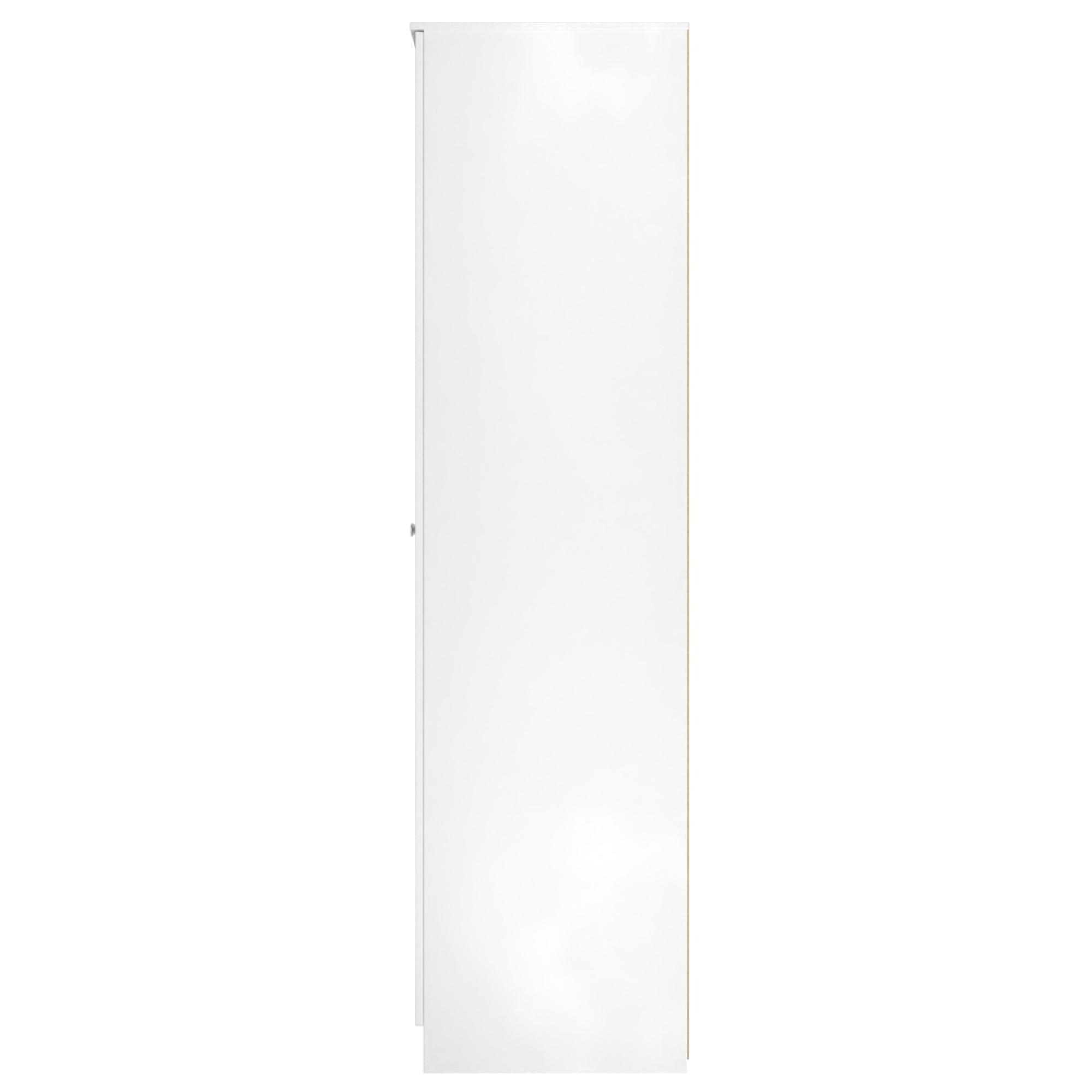 Yarmouth Wardrobe - 3 Door - 1 Mirror - Combi Triple - White Matt