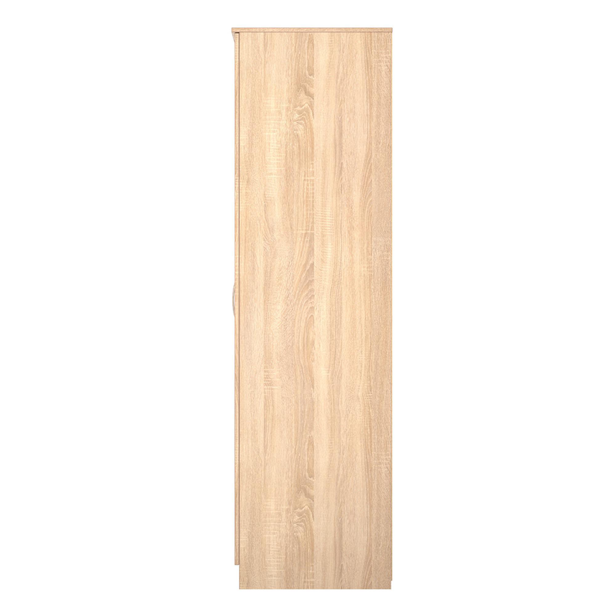 Avon Wardrobe - 2 Door - Plain - Oak