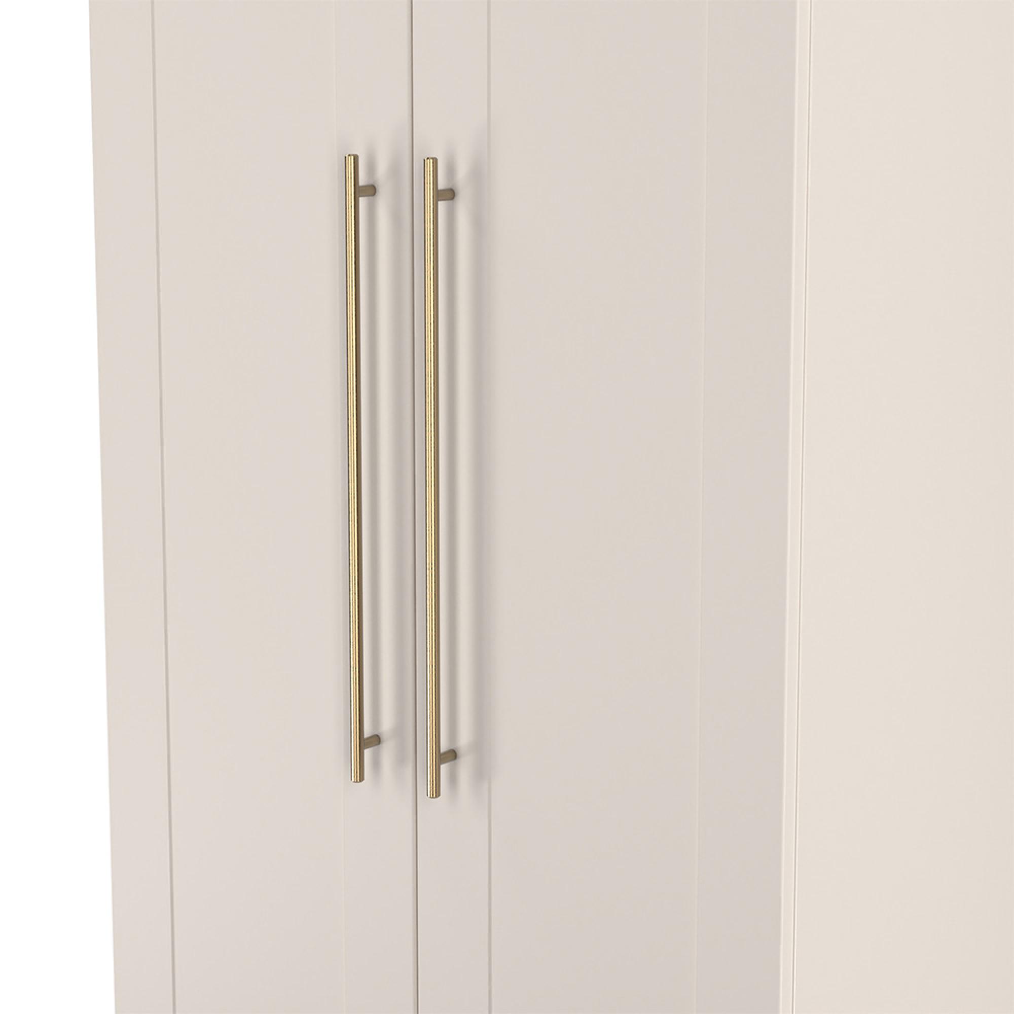 Haworth Wardrobe - 2 Door - Plain - Tall - Cashmere