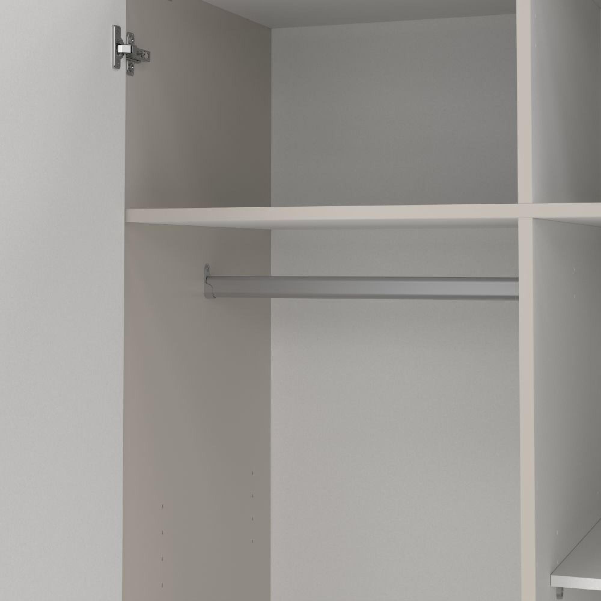 Sprint Wardrobe - 2 Door - 3 Drawer - Cashmere