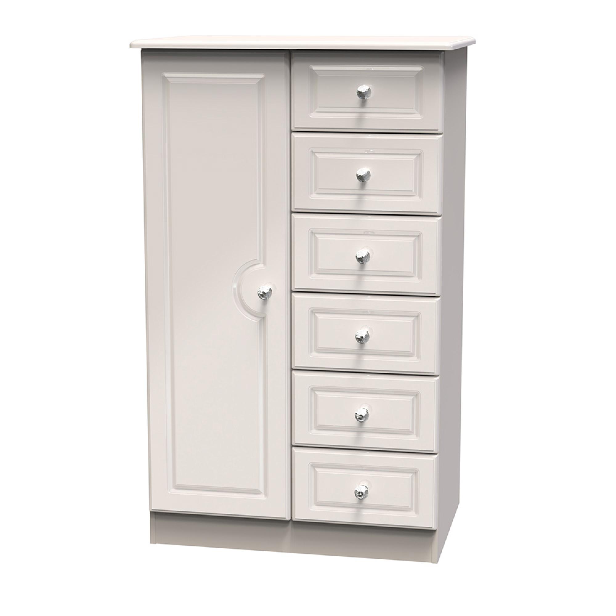 Balmoral Wardrobe - 1 Door - Midi - Cashmere