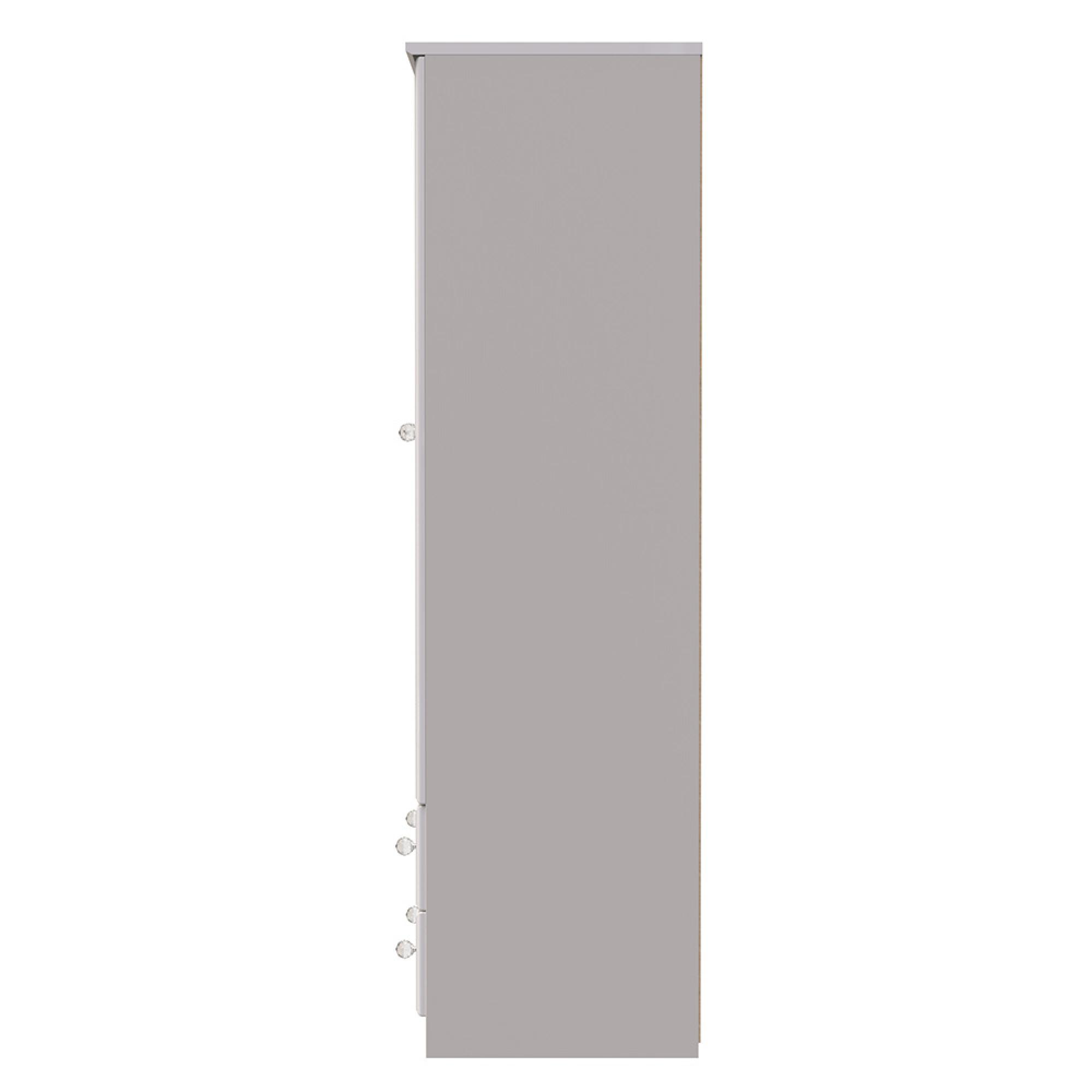 Balmoral Wardrobe - 2 Door - 2 Drawers - Double - Cashmere