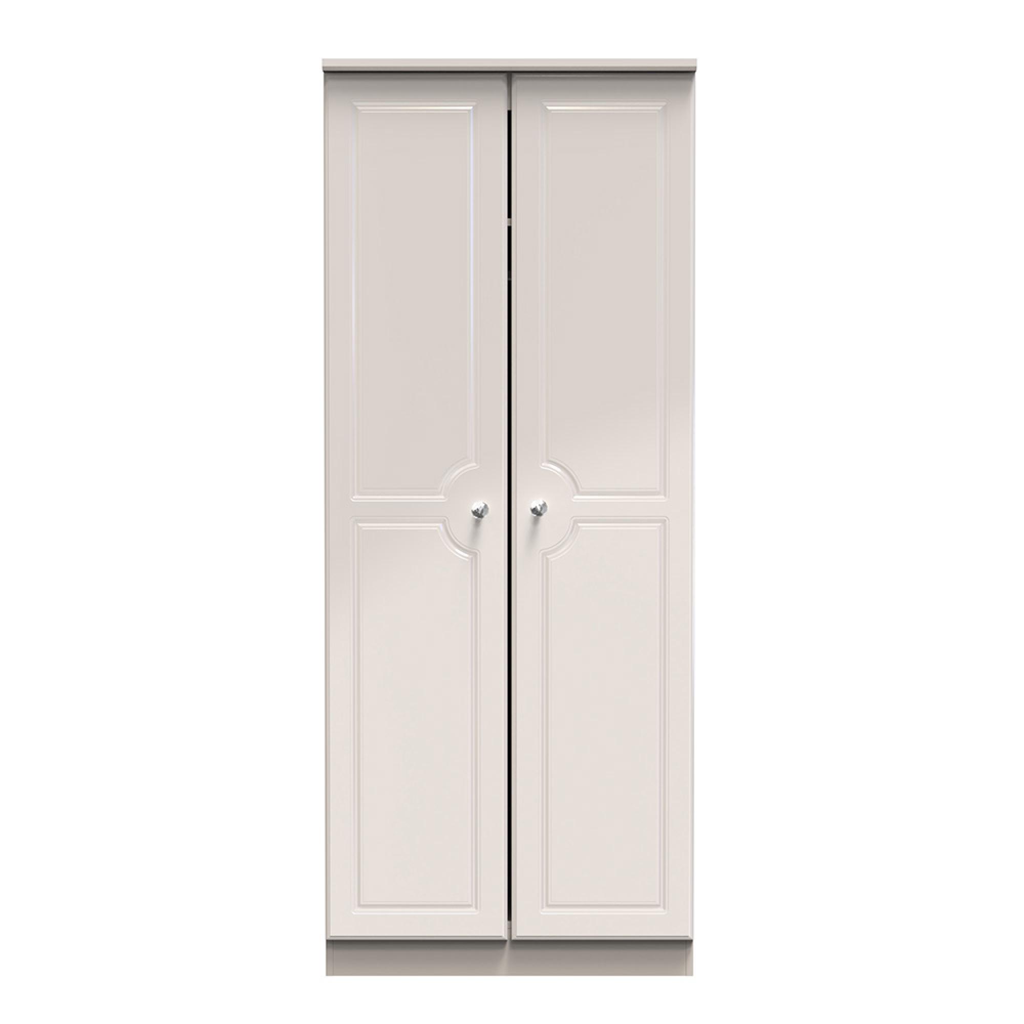 Balmoral Wardrobe - 2 Door - Plain - Cashmere