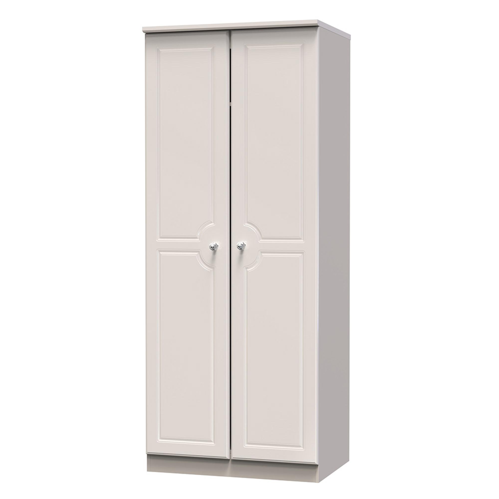 Balmoral Wardrobe - 2 Door - Plain - Cashmere