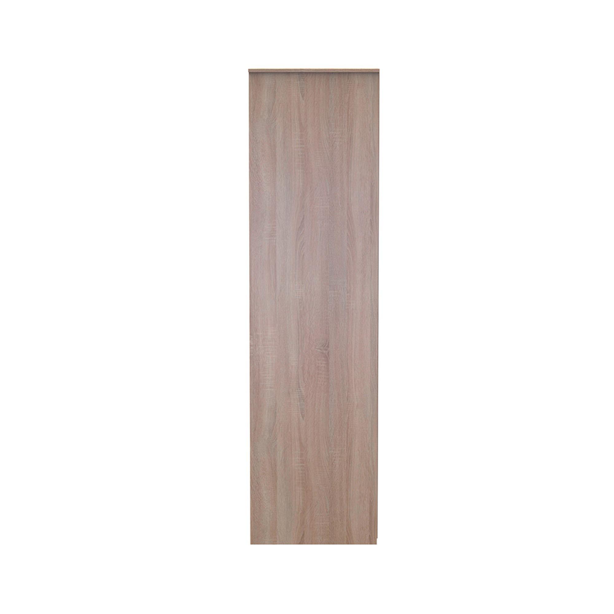 Diamond Wardrobe - Front Open Shelf - Oak