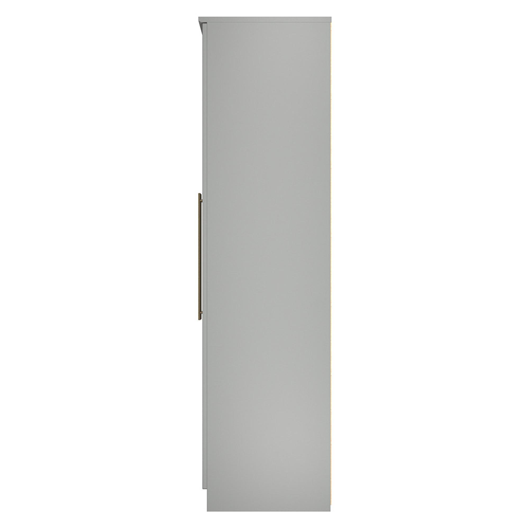 Haworth Wardrobe - 2 Door - Plain - Tall - Grey