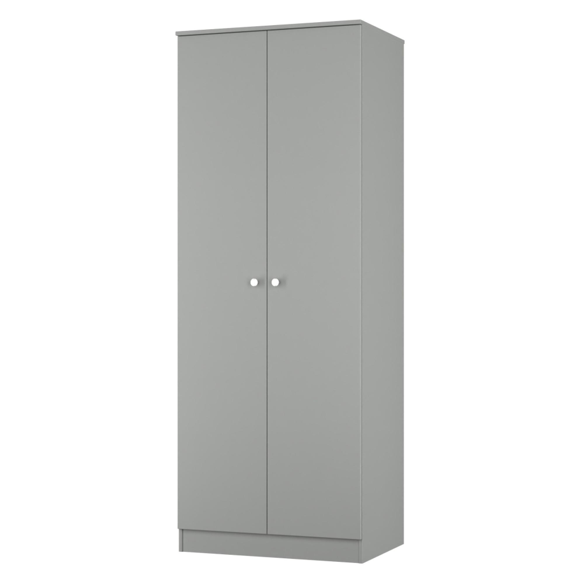 Yarmouth Wardrobe - 2 Door - Tall - Dusk Grey