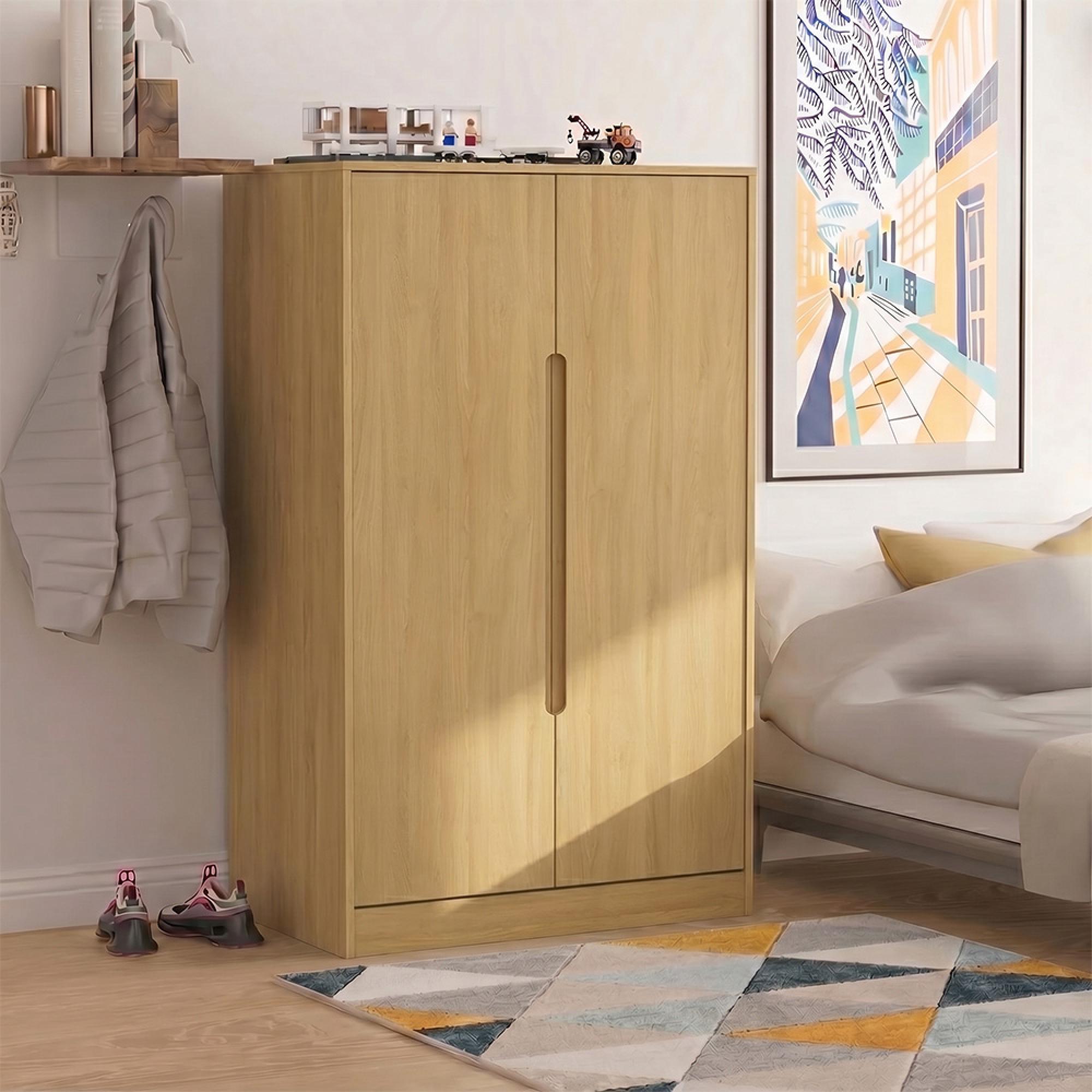 Monaco Wardrobe - Midi - Modern Oak