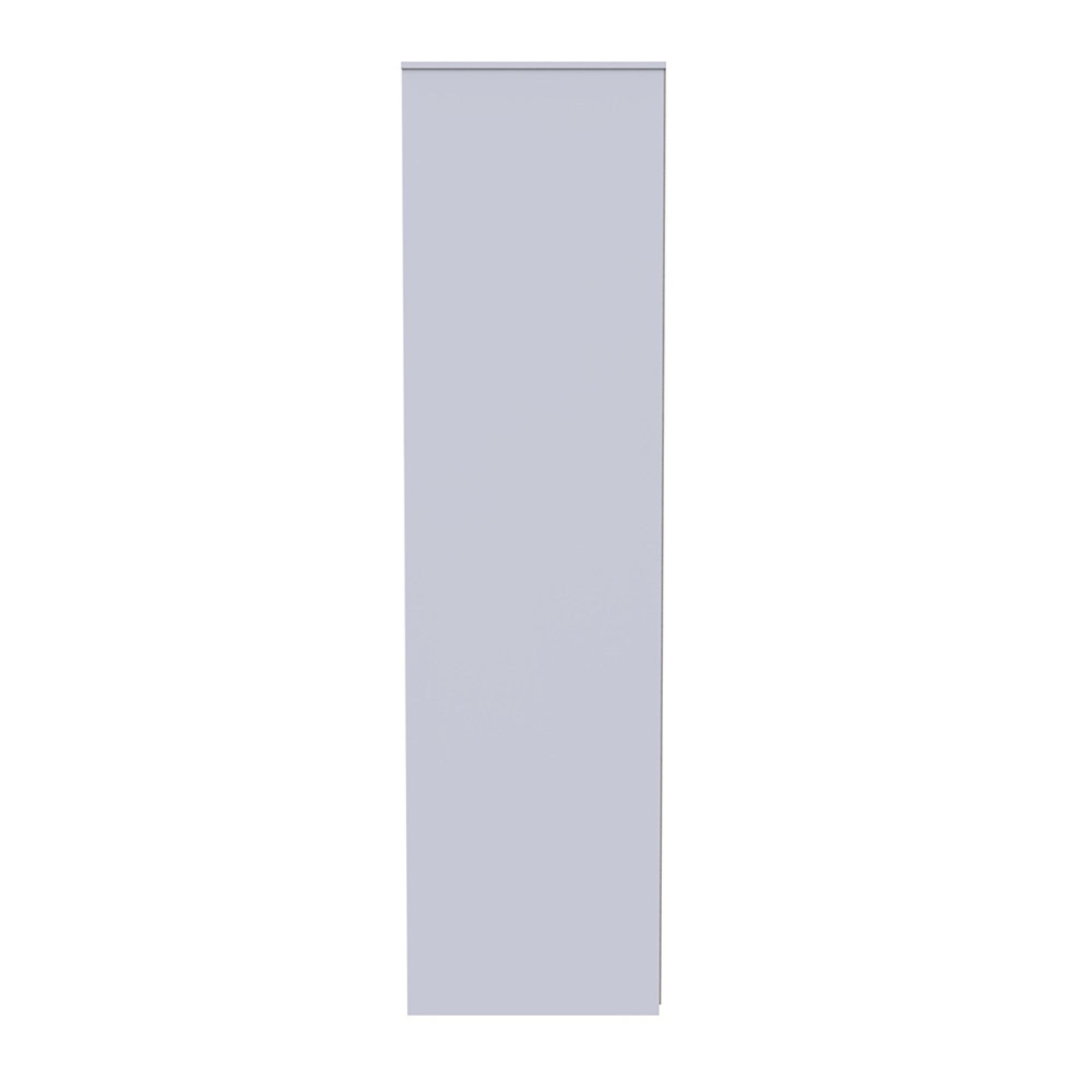 Monaco Wardrobe - 2 Door - Plain - Tall - White