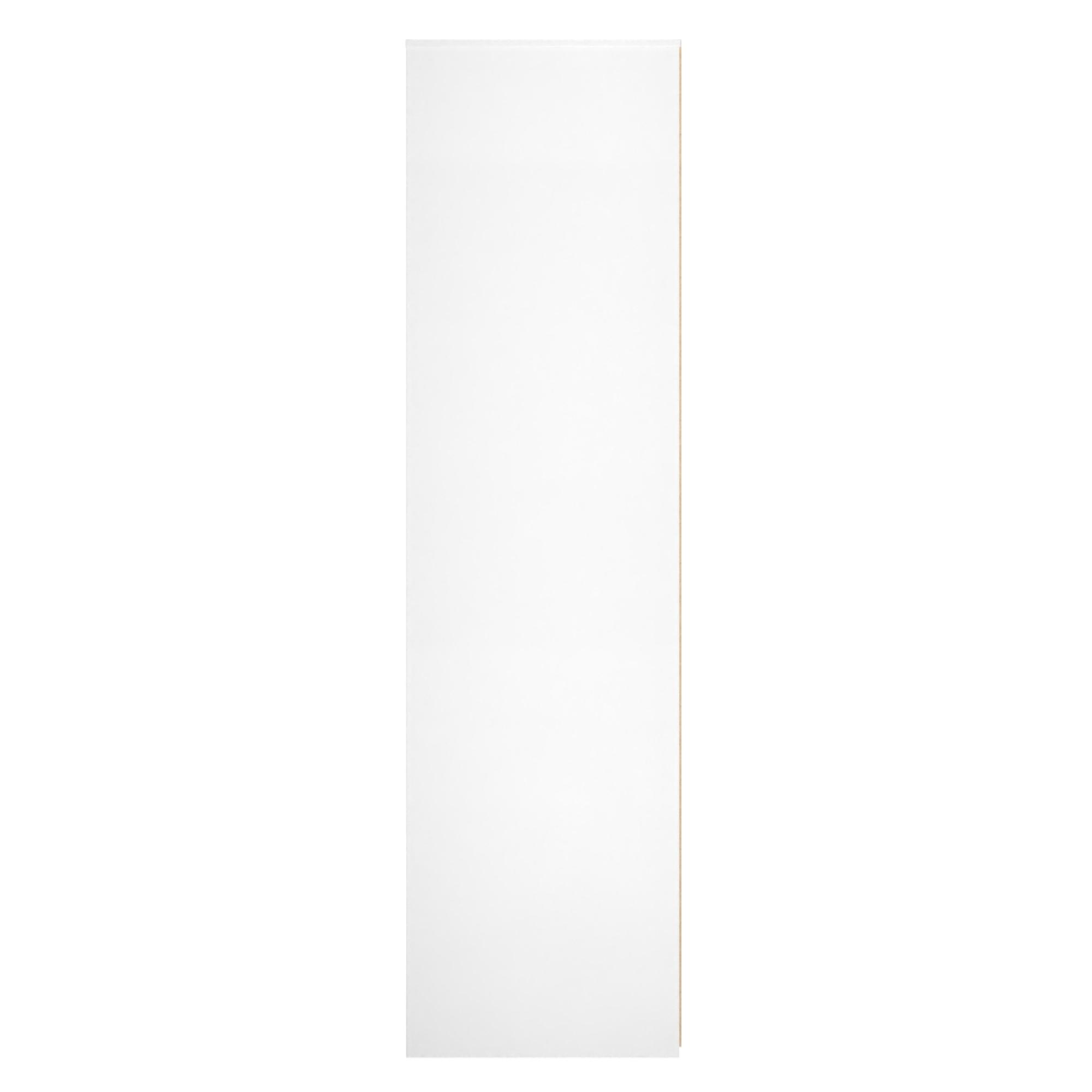 Fluted Wardrobe - 2 Door - White Matt