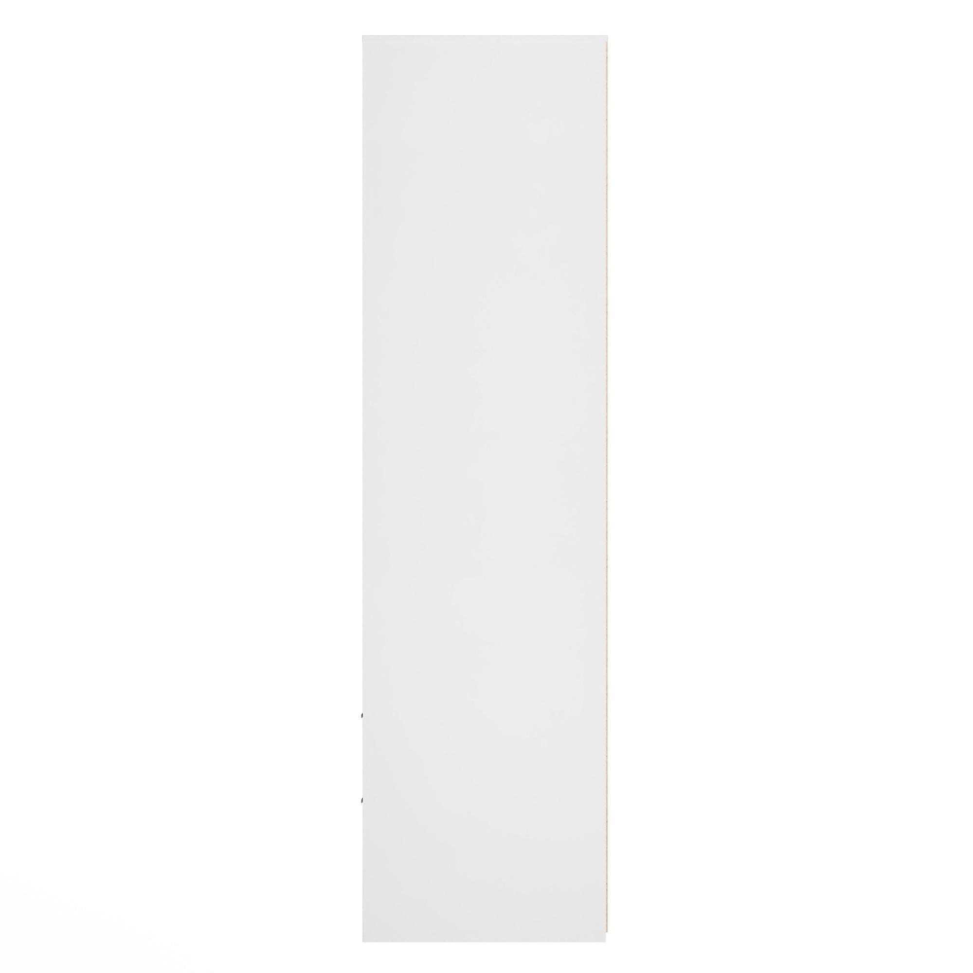 Fluted Wardrobe - 2 Door - 2 Drawer - Duck and White Matt