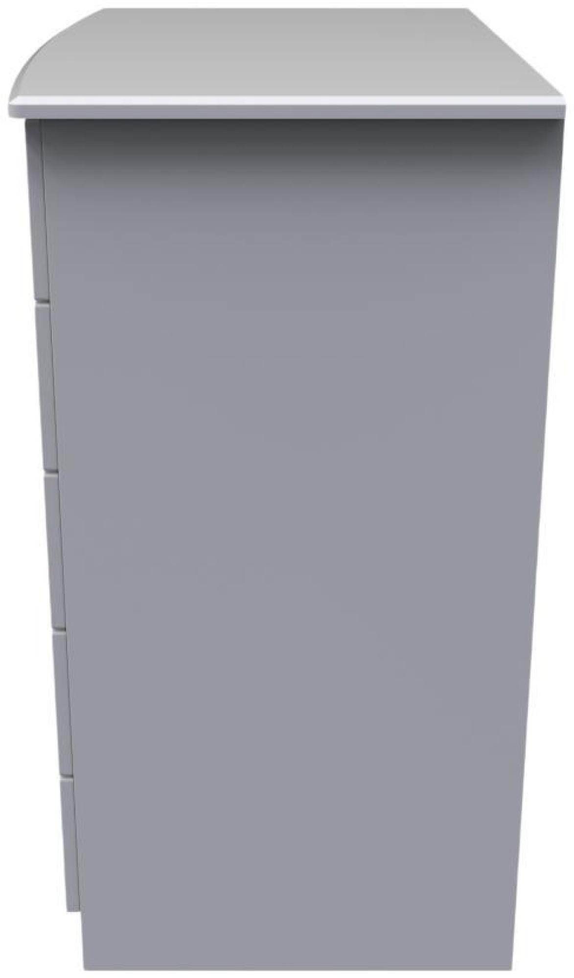Bella Wardrobe - 1 Door - Midi - Grey