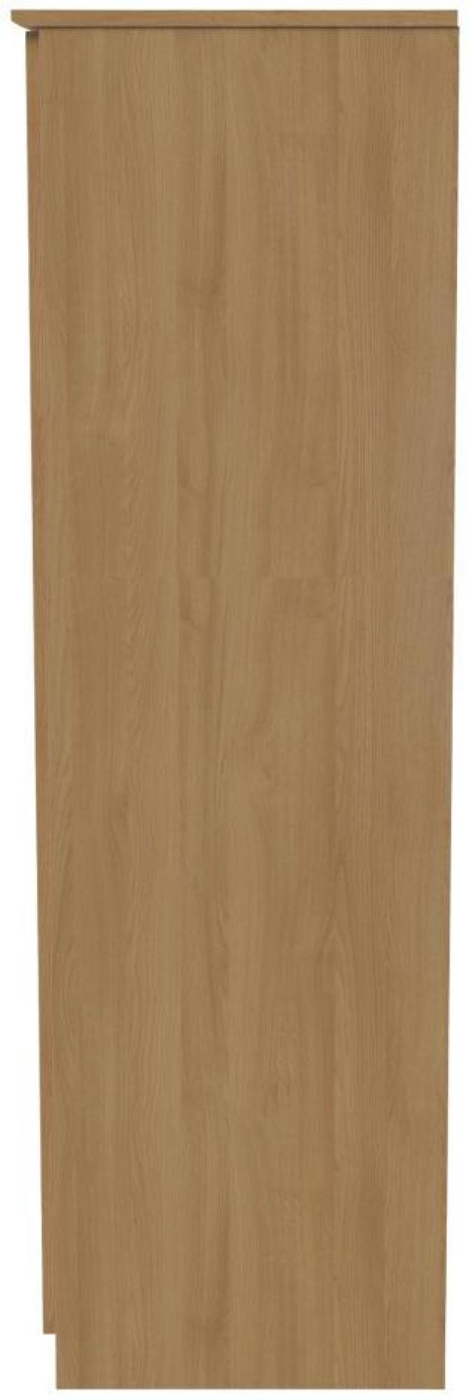 Bella Wardrobe - 3 Door - Triple - with LHF 2 Drawers - Oak