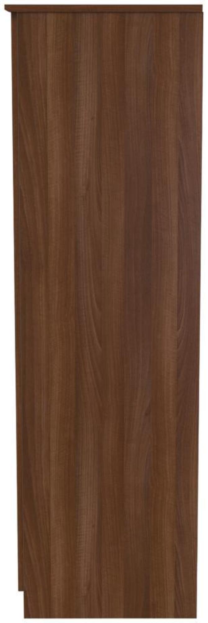 Bella Wardrobe - 2 Door - Plain - Tall - Walnut