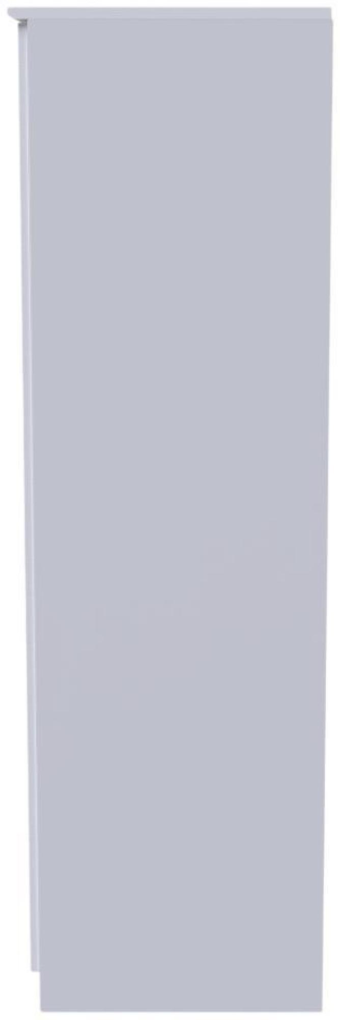 Bella Wardrobe - 3 Door - Triple - with LHF 2 Drawers - White