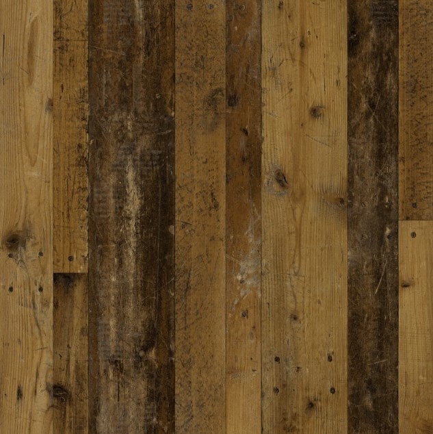Brooklyn Wardrobe - 3 Door - 2 Drawer - Rustic