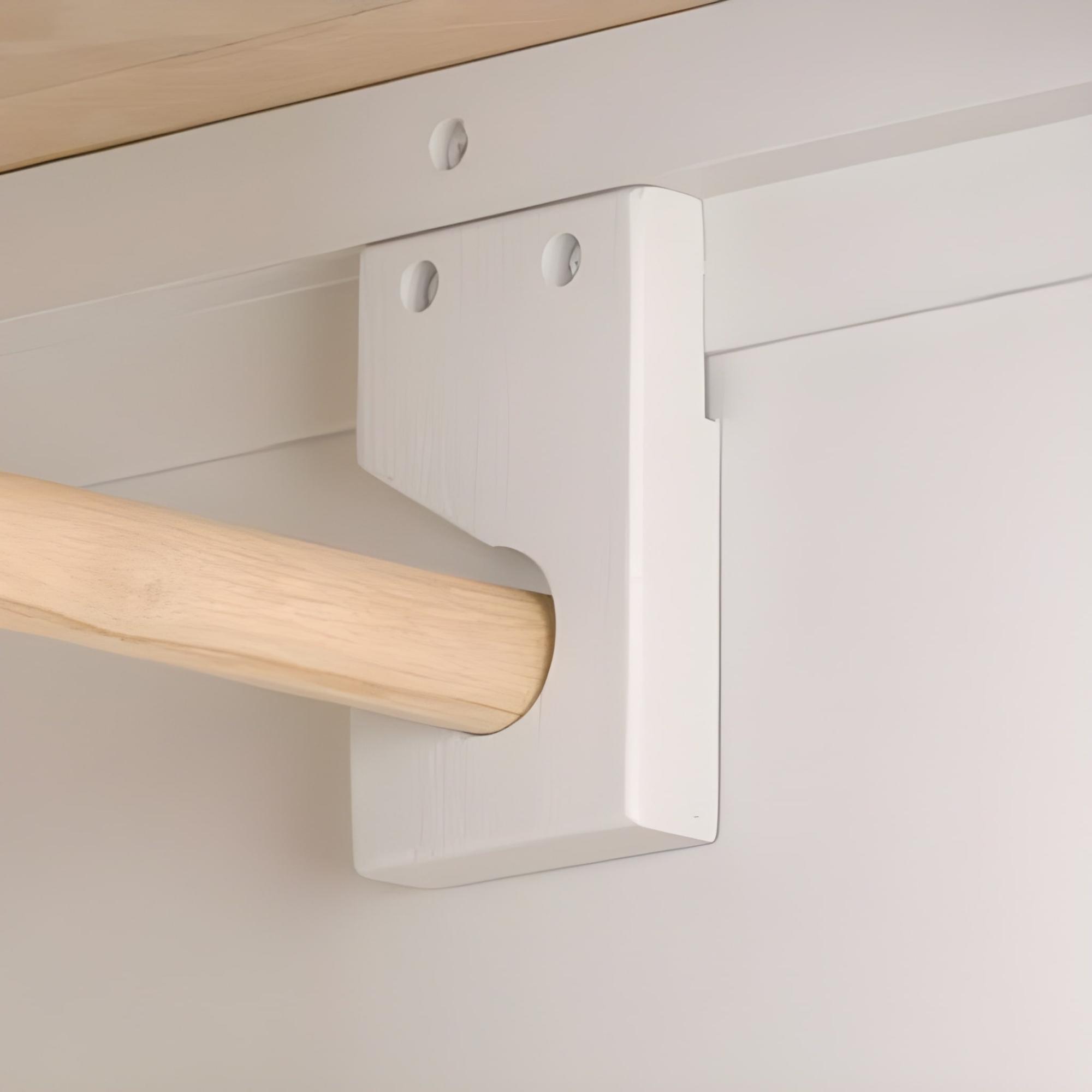Clarion Wardrobe - 3 Door - Combi - Oak and Grey