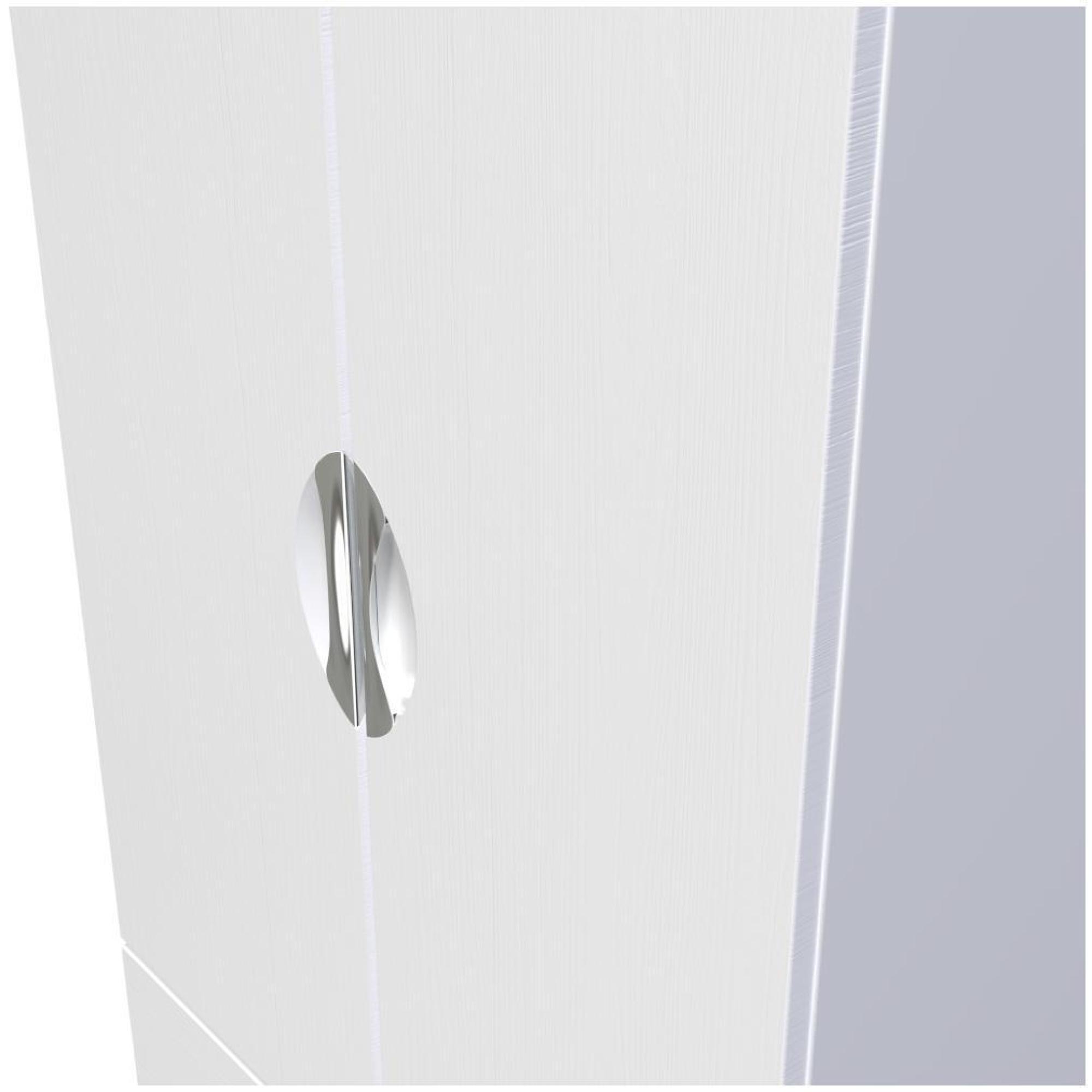 Flora Wardrobe - 2 Door - 2 Drawer - Double - White