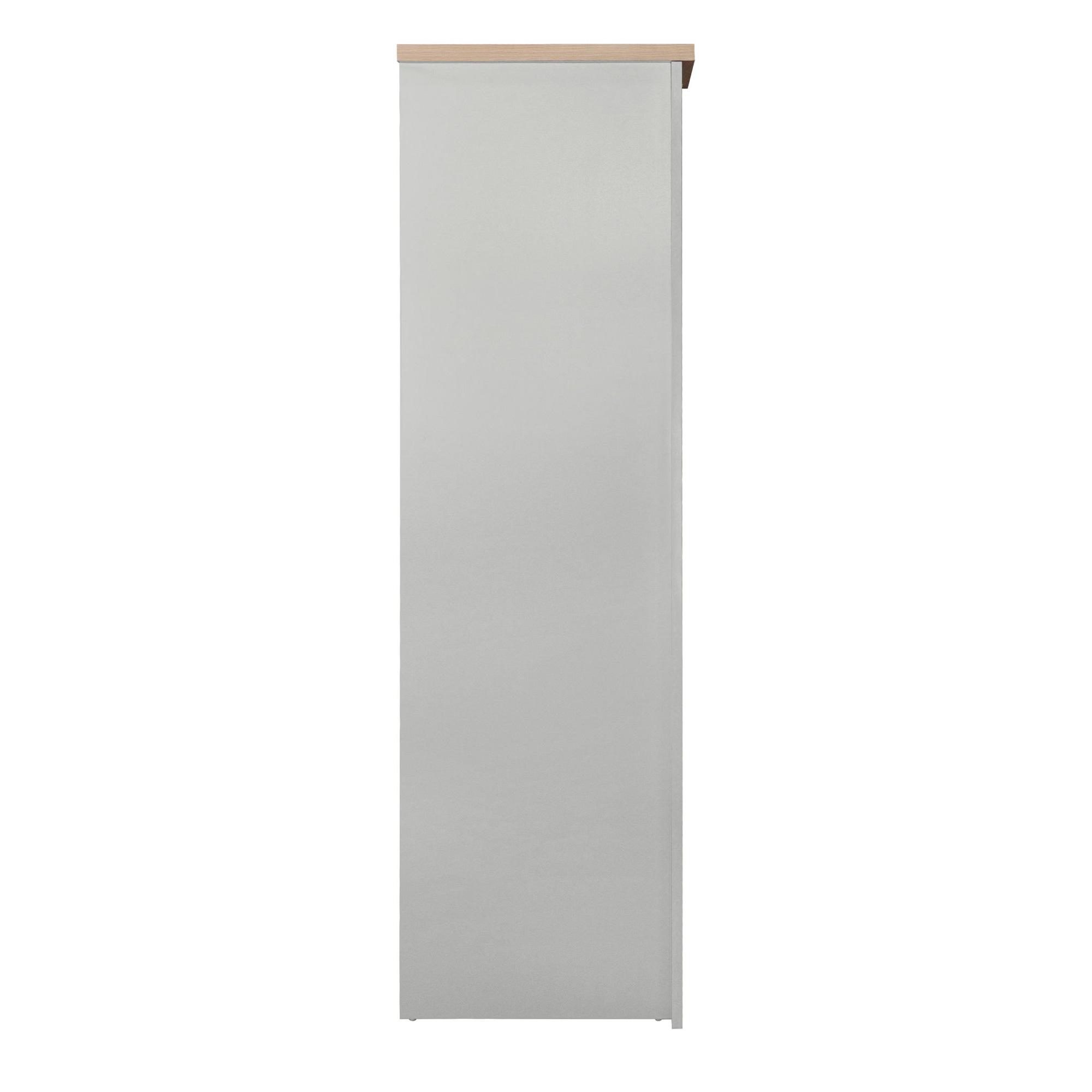 Highgate Wardrobe - 3 Door - Grey Painted