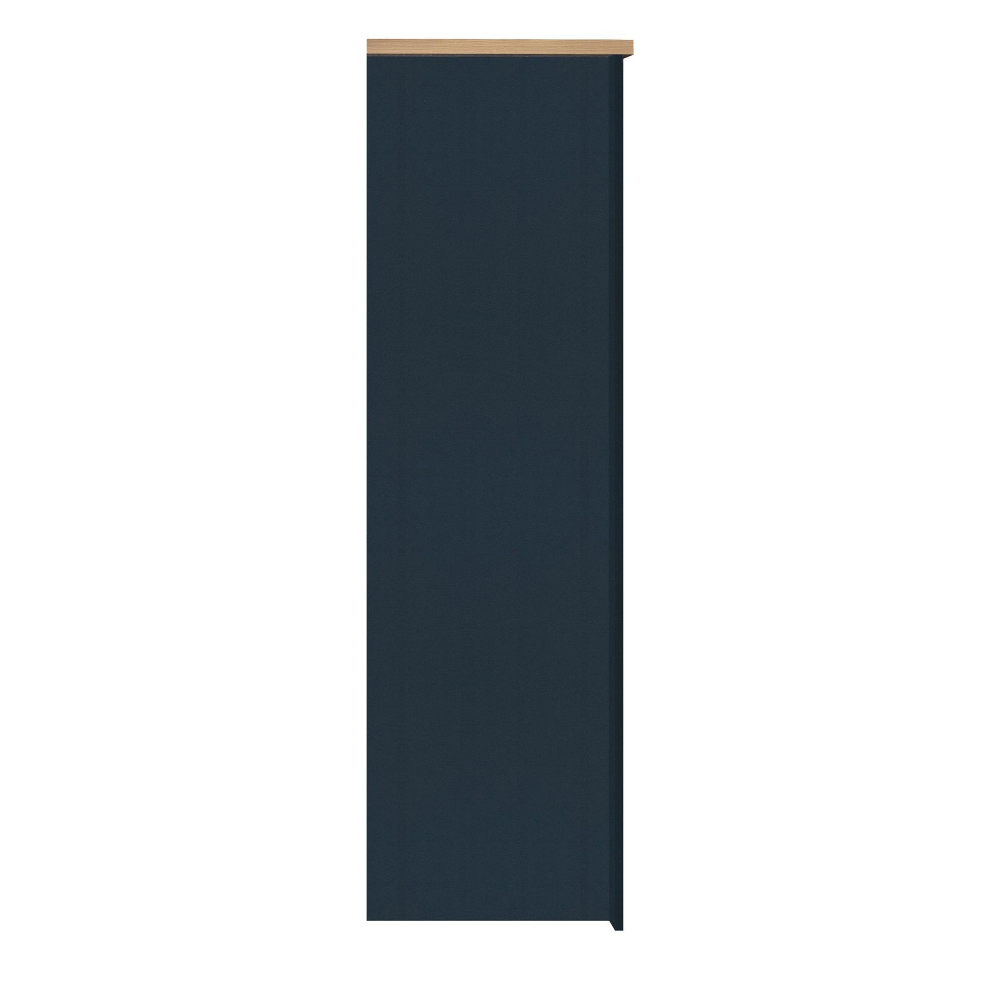 Highgate Wardrobe - 2 Door - Navy Blue Painted