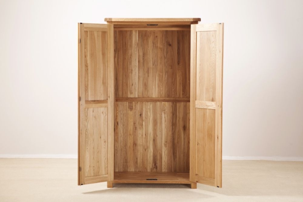 Kent Oak 2 Door Wardrobe