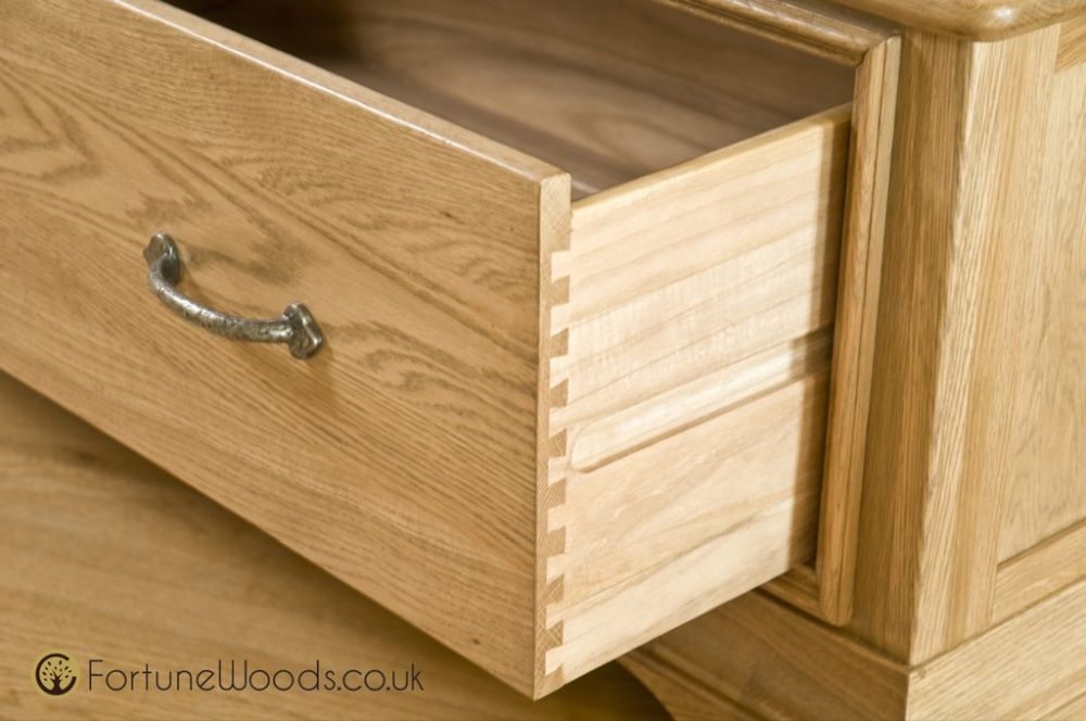 Lyon Wardrobe - 2 Door - 1 Drawer - Oak