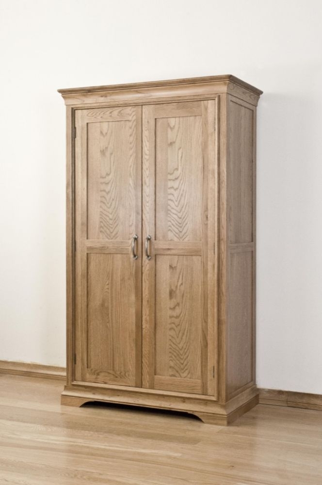 Lyon Wardrobe - 2 Door - Oak