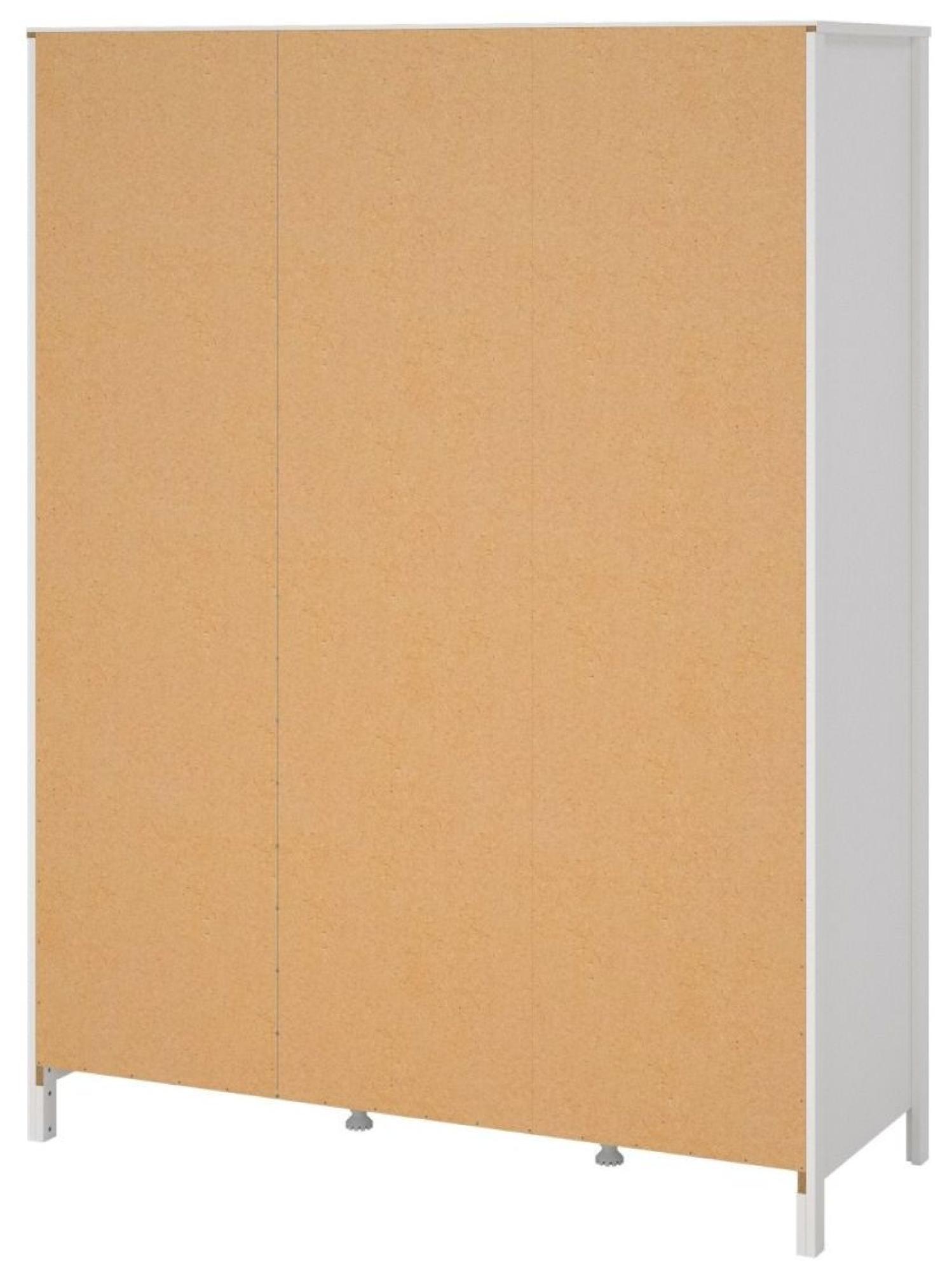 Madrid Wardrobe - 2 Door - 2 Drawer - Combi - White