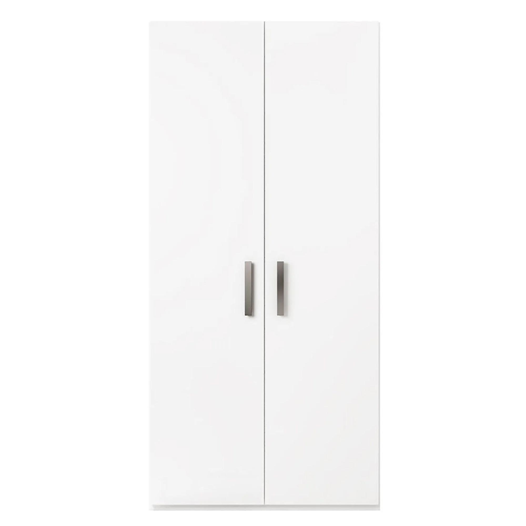 Modern Mara Wardrobe - 2 Door - White