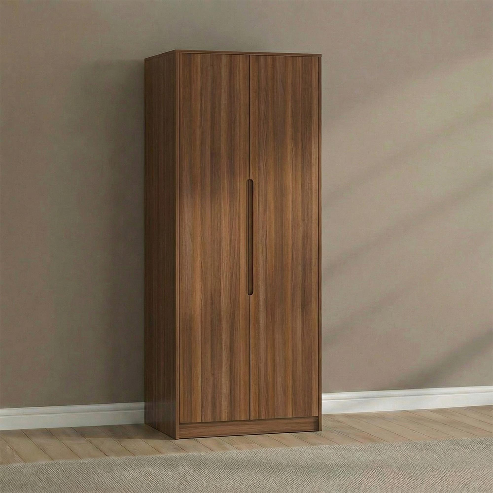 Monaco Chest - Deep - 2 Door - Noche Walnut