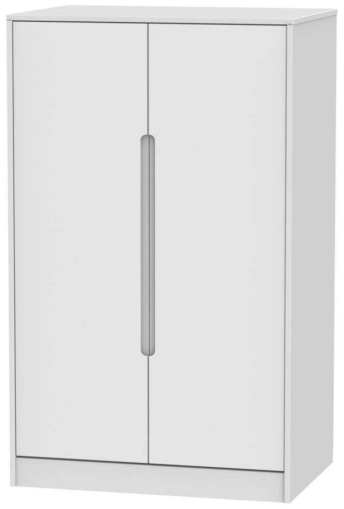 Monaco White Midi Wardrobe