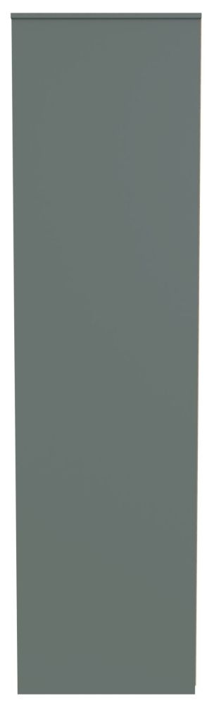 Nashville Wardrobe - 2 Door - Plain - Tall - Green