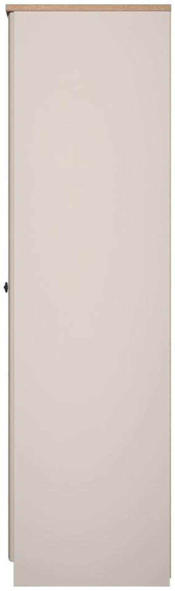 Norfolk Wardrobe - 3 Door - 1 Mirror - Triple - Cashmere and Oak