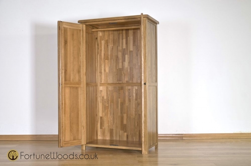 Originals Rustic Oak 2 Door Wardrobe
