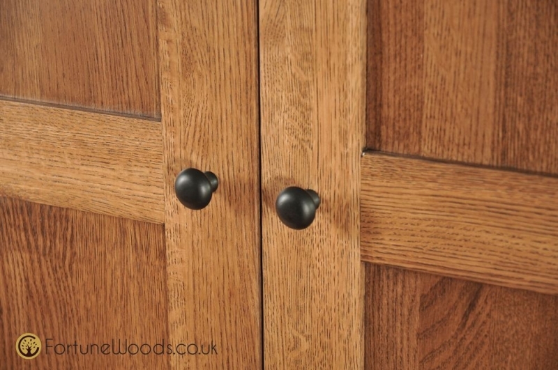 Originals Rustic Oak 2 Door Wardrobe