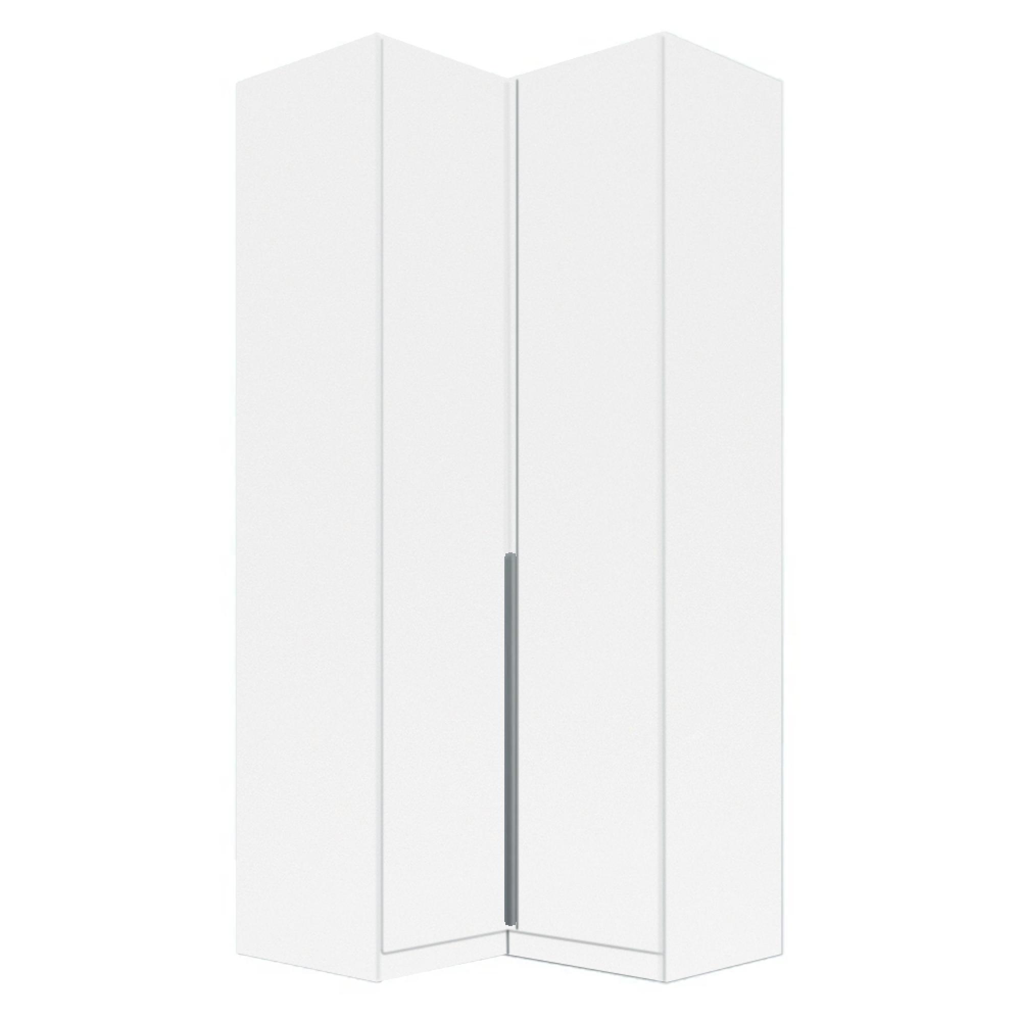 Rauch Alabama 100cm 2 Door Corner Wardrobe - Alpine White
