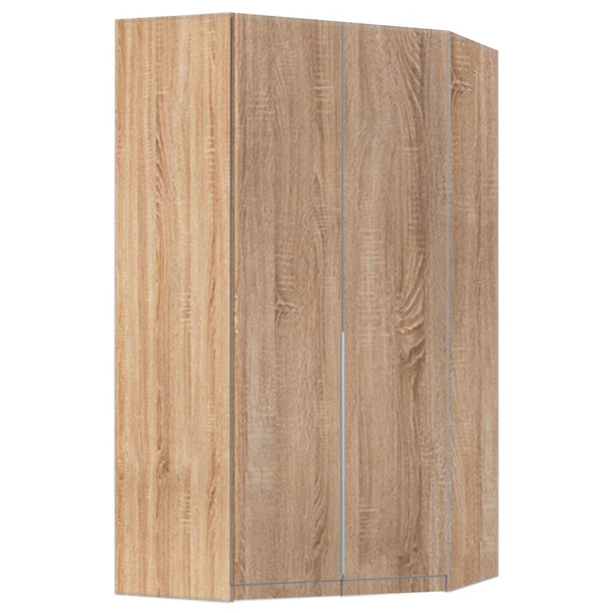 Rauch Alabama 117cm 2 Door Corner Wardrobe - Sonoma Oak