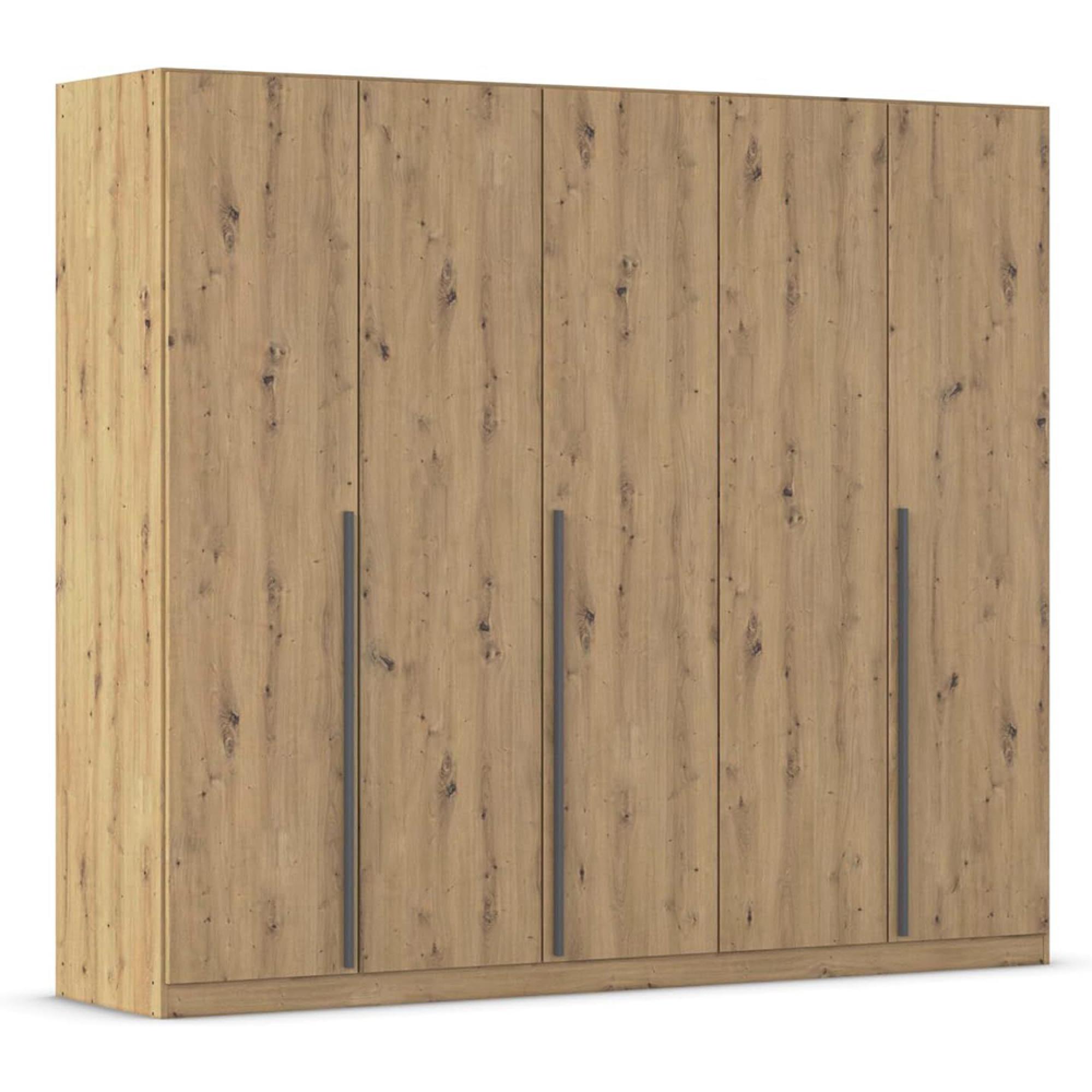 Rauch Alba 226cm 5 Door Wardrobe - Artisan Oak