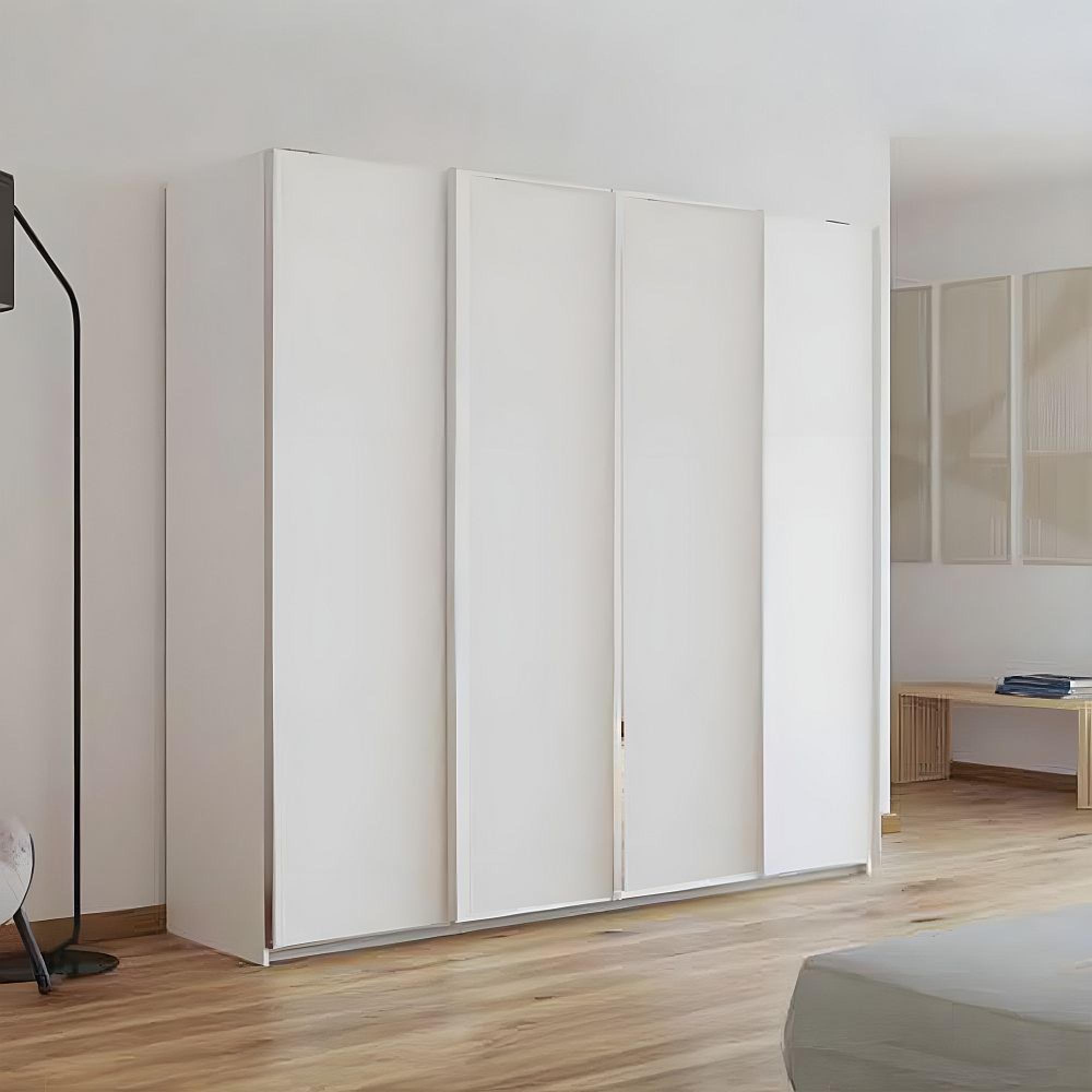 Rauch Altera 226cm 4 Door Sliding Wardrobe - Alpine White