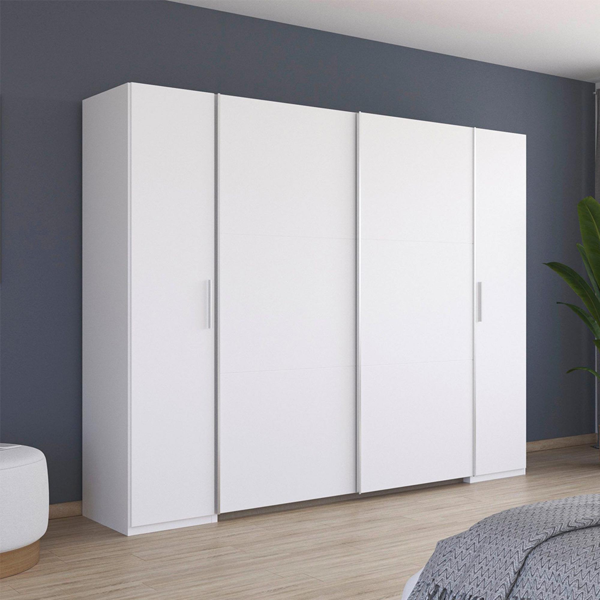 Rauch Kronach 268cm 4 Door Wardrobe - Alpine White
