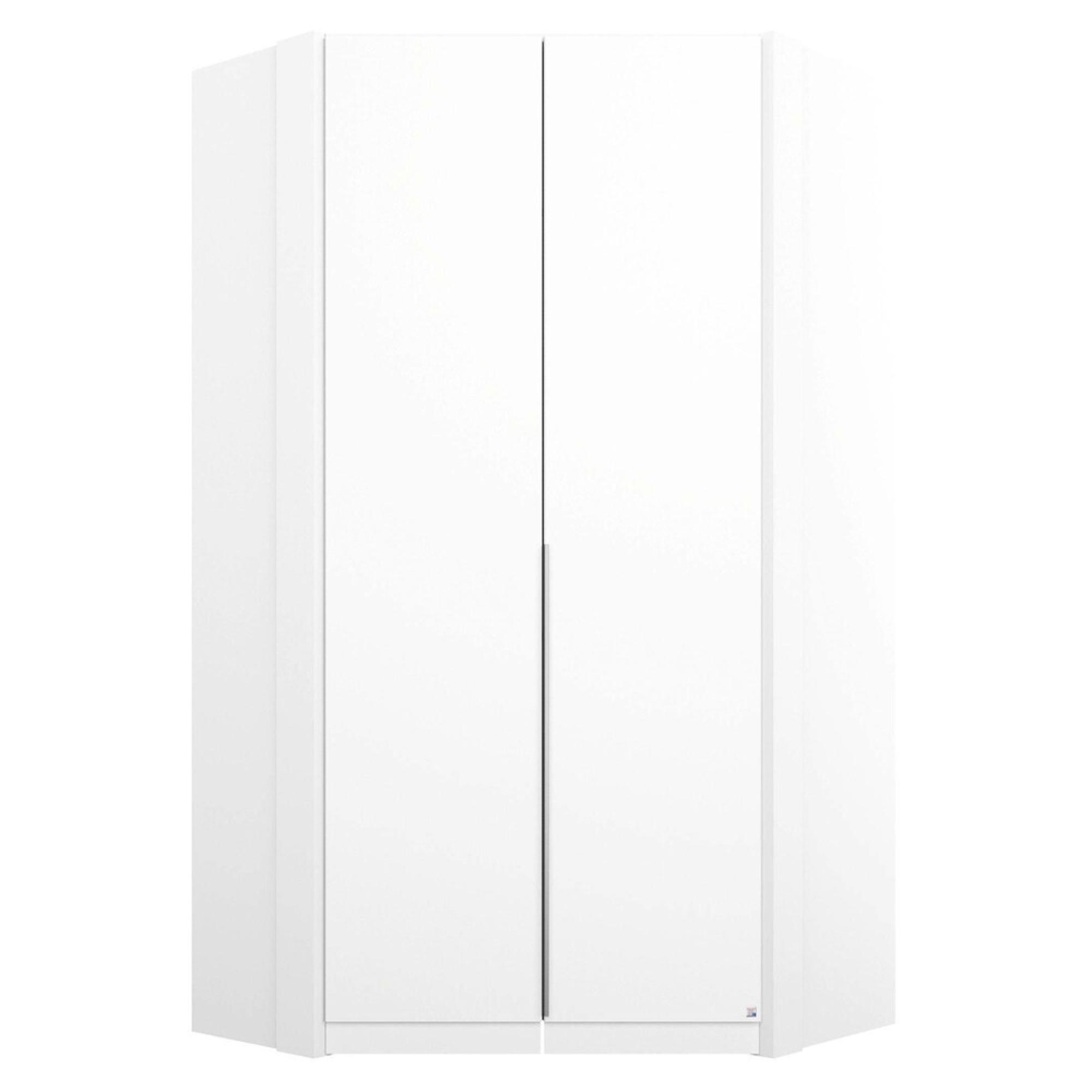 Rauch Memphis 119cm 2 Door Corner Wardrobe - Alpine White