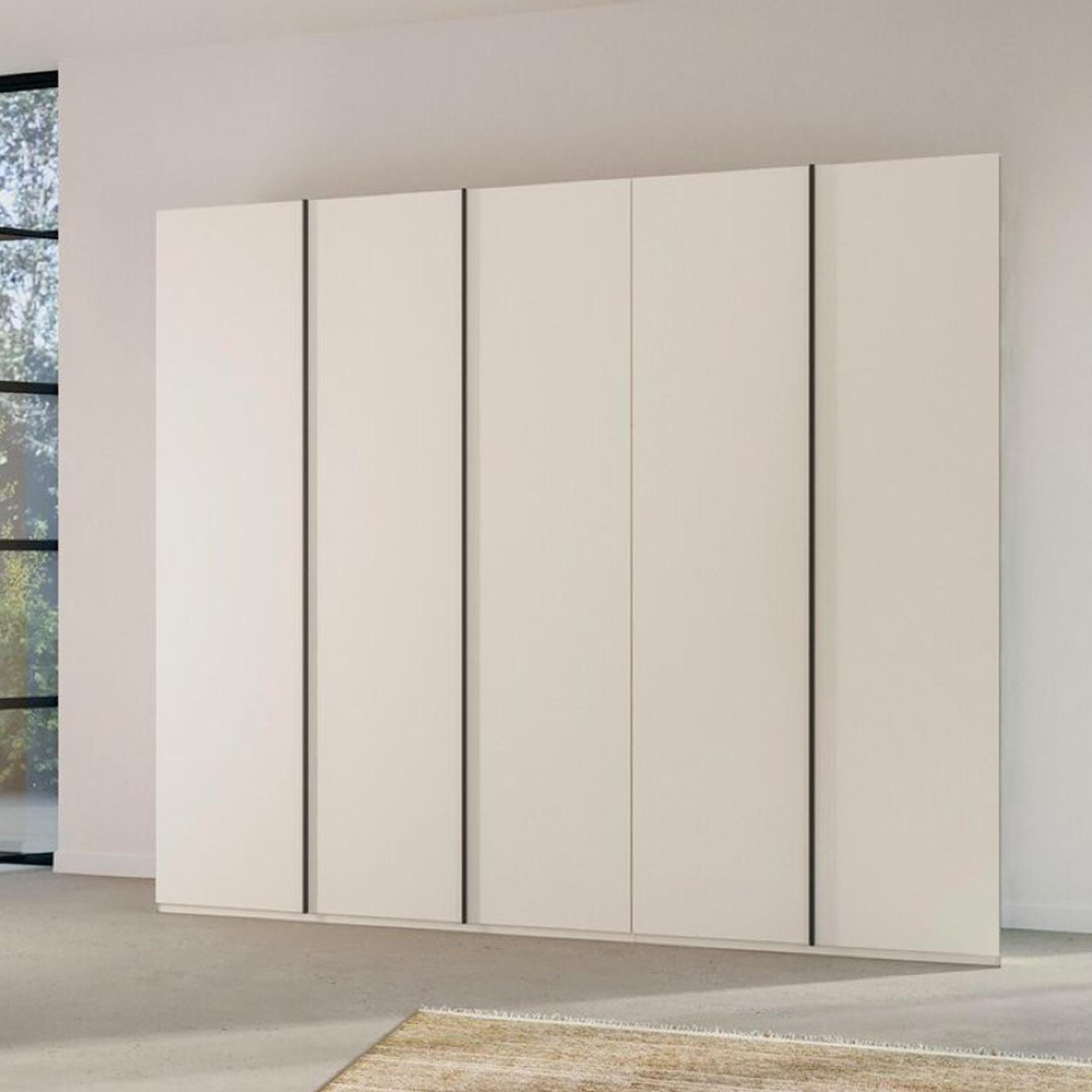 Rauch Skat Meridian 251cm 5 Door Wardrobe - Alpine White