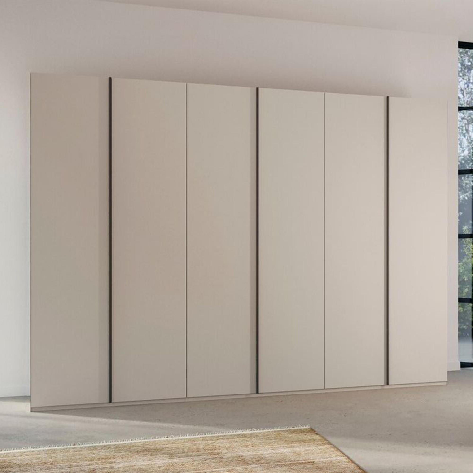 Rauch Skat Meridian 301cm 6 Door Wardrobe - Silk Grey