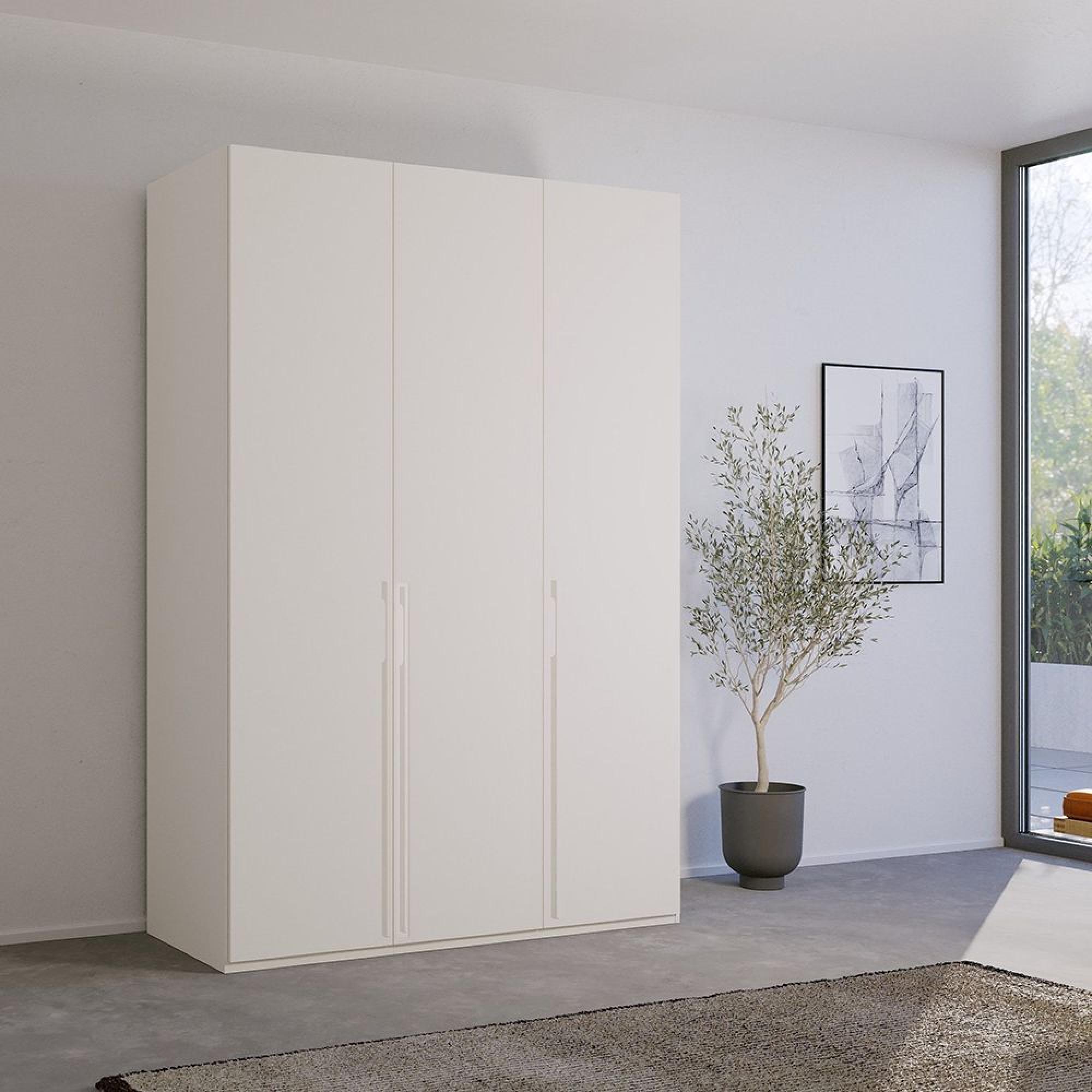 Rauch Skat Pure 151cm 3 Door Wardrobe - Alpine White