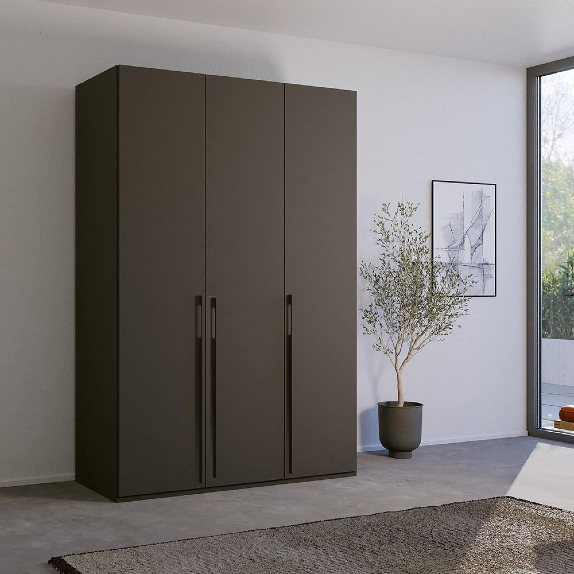 Rauch Skat Pure 151cm 3 Door Wardrobe - Graphite