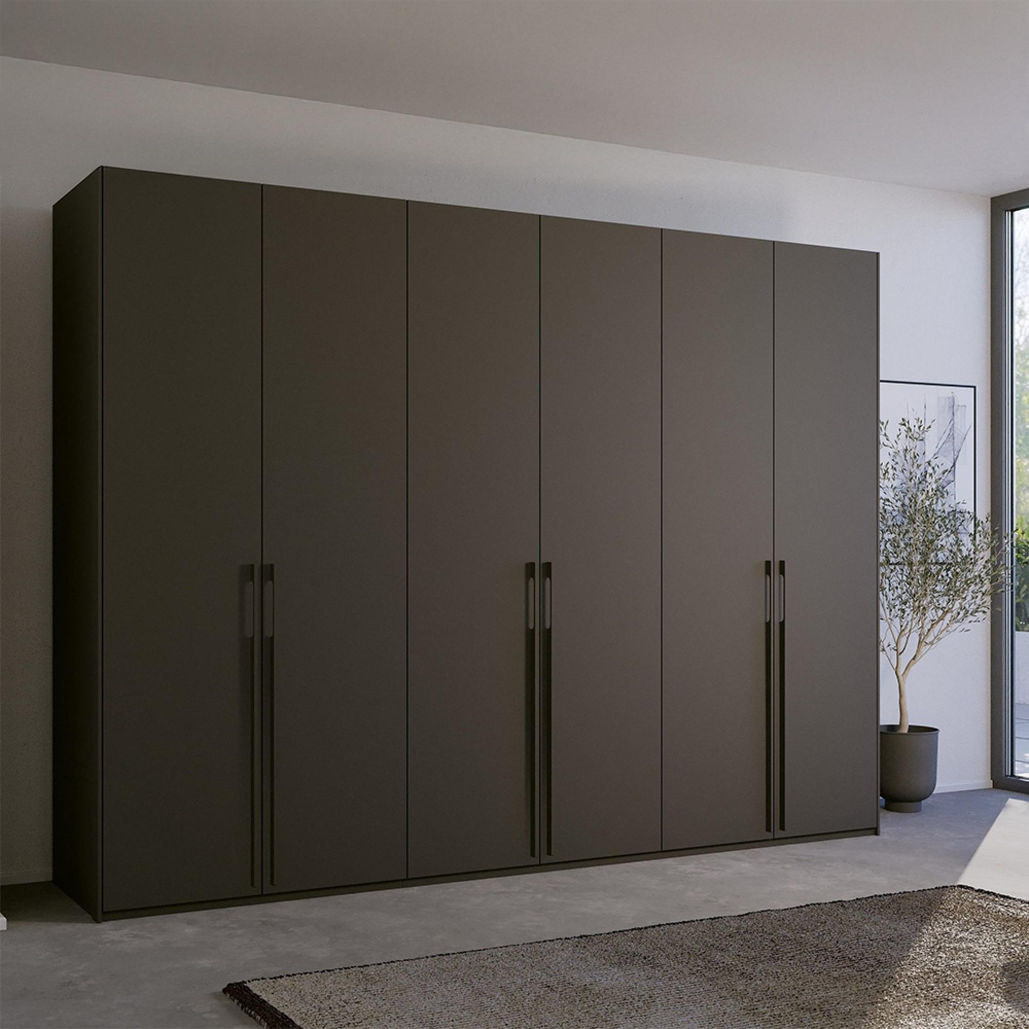 Rauch Skat Pure 301cm 6 Door Wardrobe - Graphite