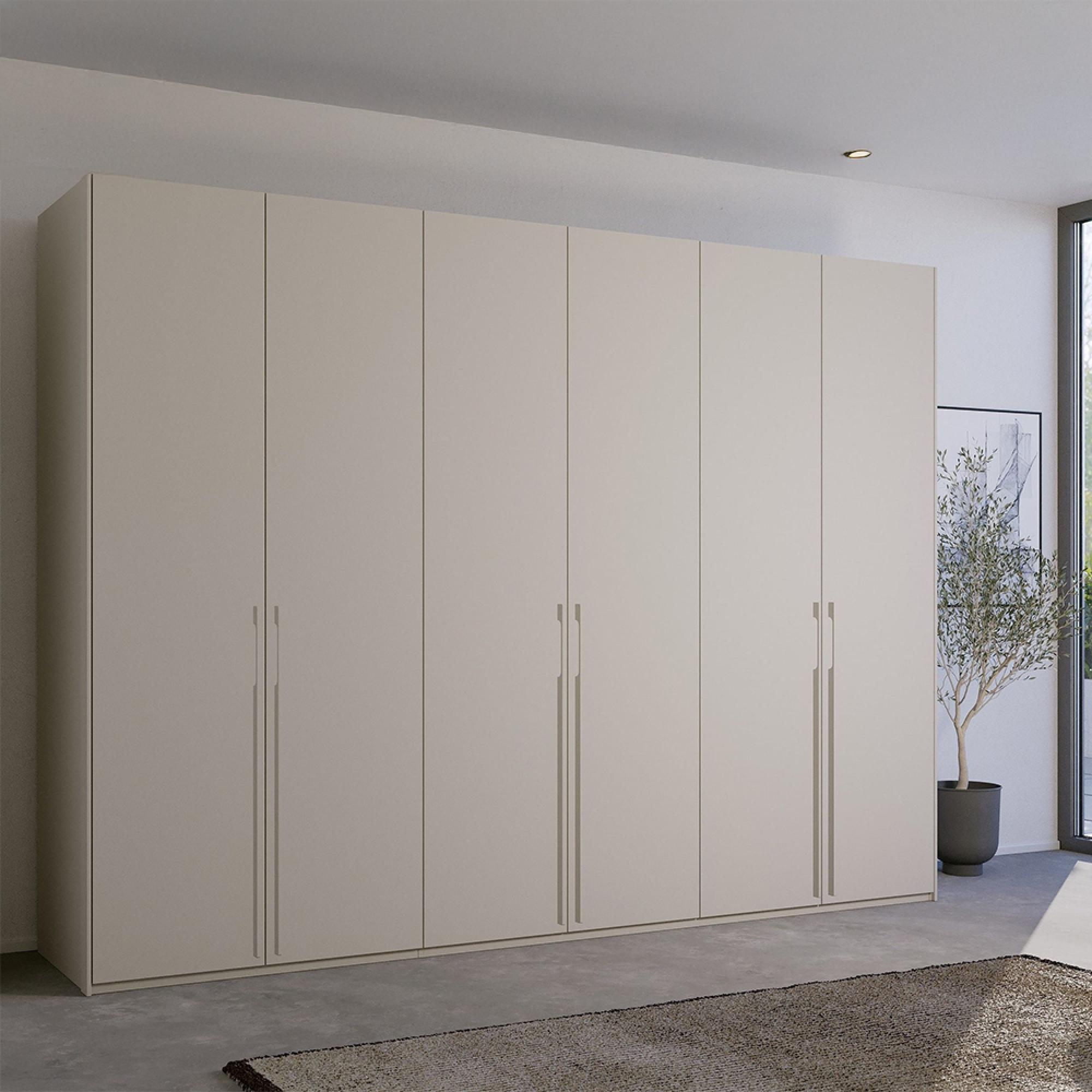 Rauch Skat Pure 301cm 6 Door Wardrobe - Silk Grey