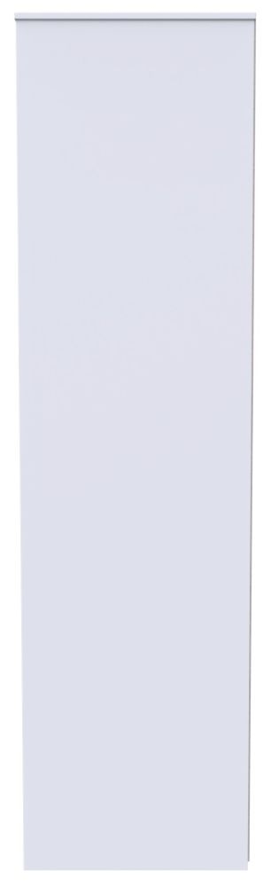 San Jose Wardrobe - 2 Door - Plain - Tall - Matt White