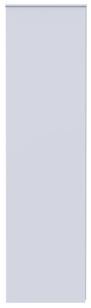 San Jose Wardrobe - 2 Door - 2 Drawer - Tall - White