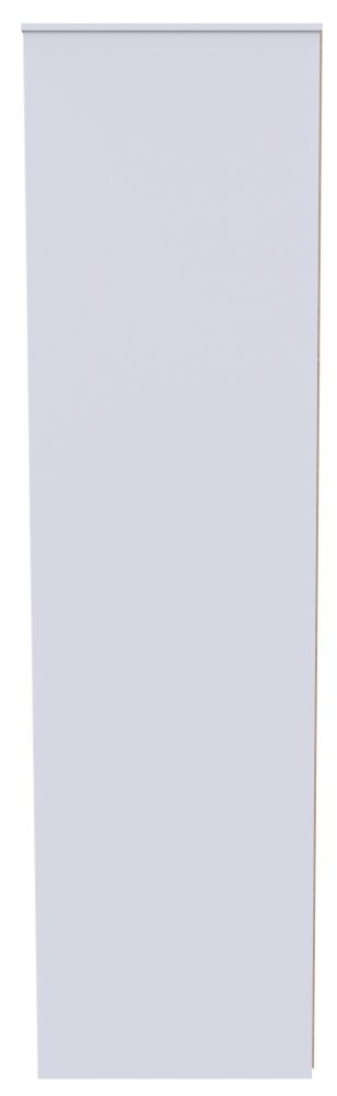 San Jose Wardrobe - 3 Door - LHF 2 Drawers - Triple - Tall - White